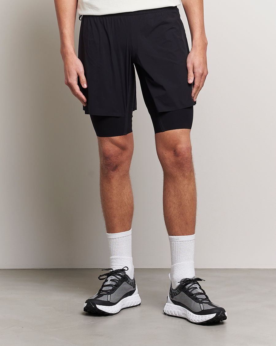 Heren | | Satisfy | Justice 10 Inch Trail Shorts Black