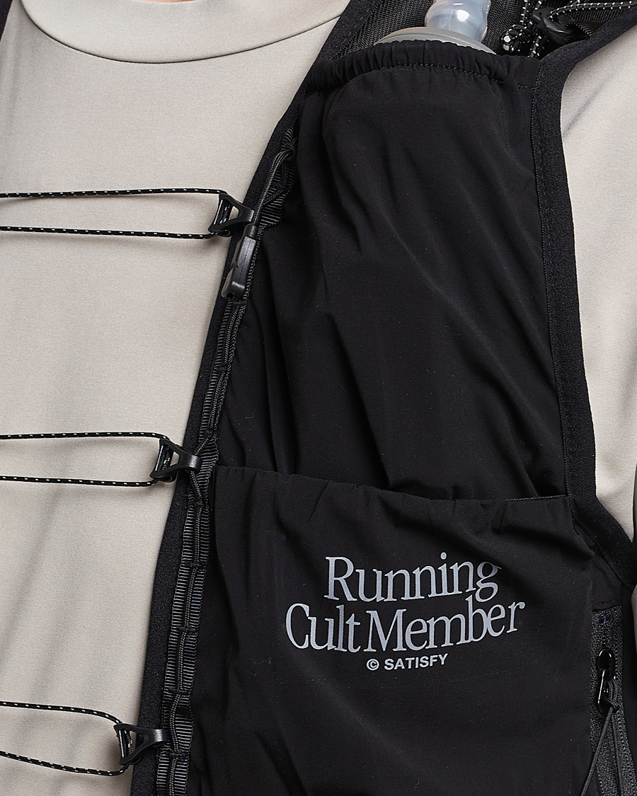 Heren | Satisfy Justice Cordura Hydration Vest Black | Satisfy | Justice Cordura Hydration Vest Black