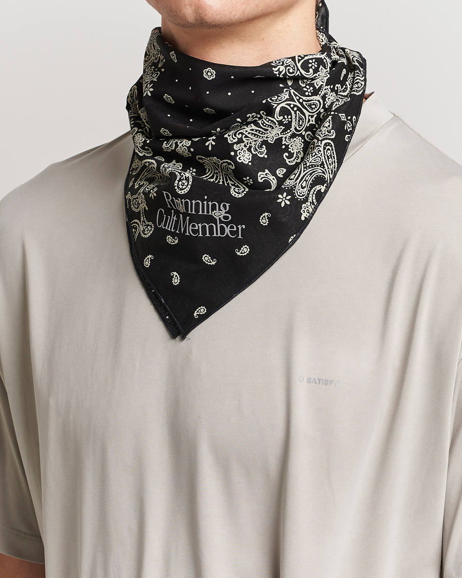 Heren |  | Satisfy | Japanese Cotton Bandana Black