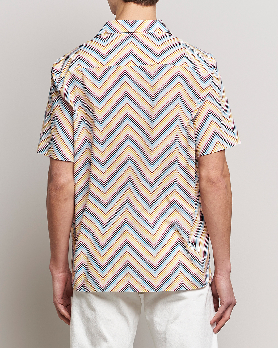 Heren | Overhemden | Missoni | Zig Zag Short Sleeve Shirt Multicolor