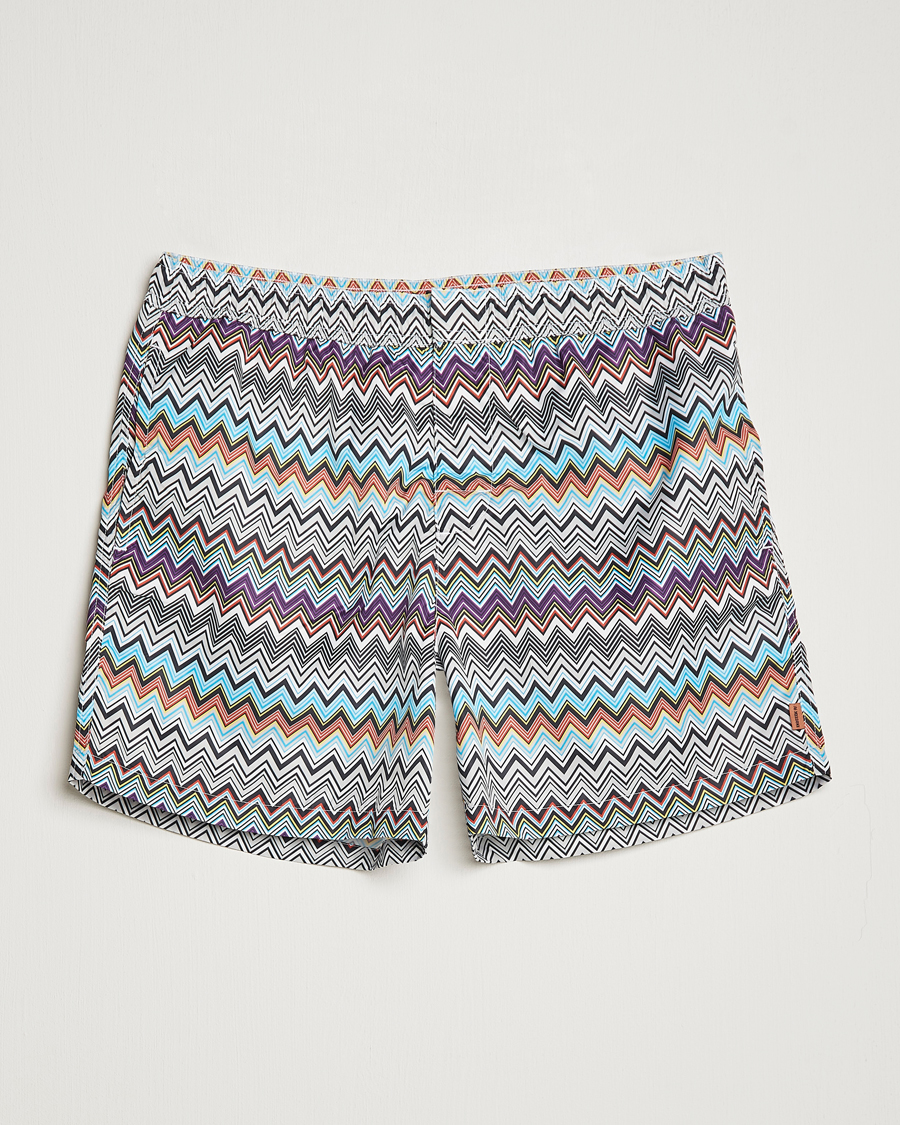 Heren | Zwembroek | Missoni | Zig Zag Swim Trunks Grey/Violet