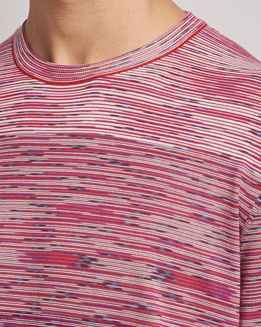 Heren | Truien | Missoni | Striped Degrade Sweater Red