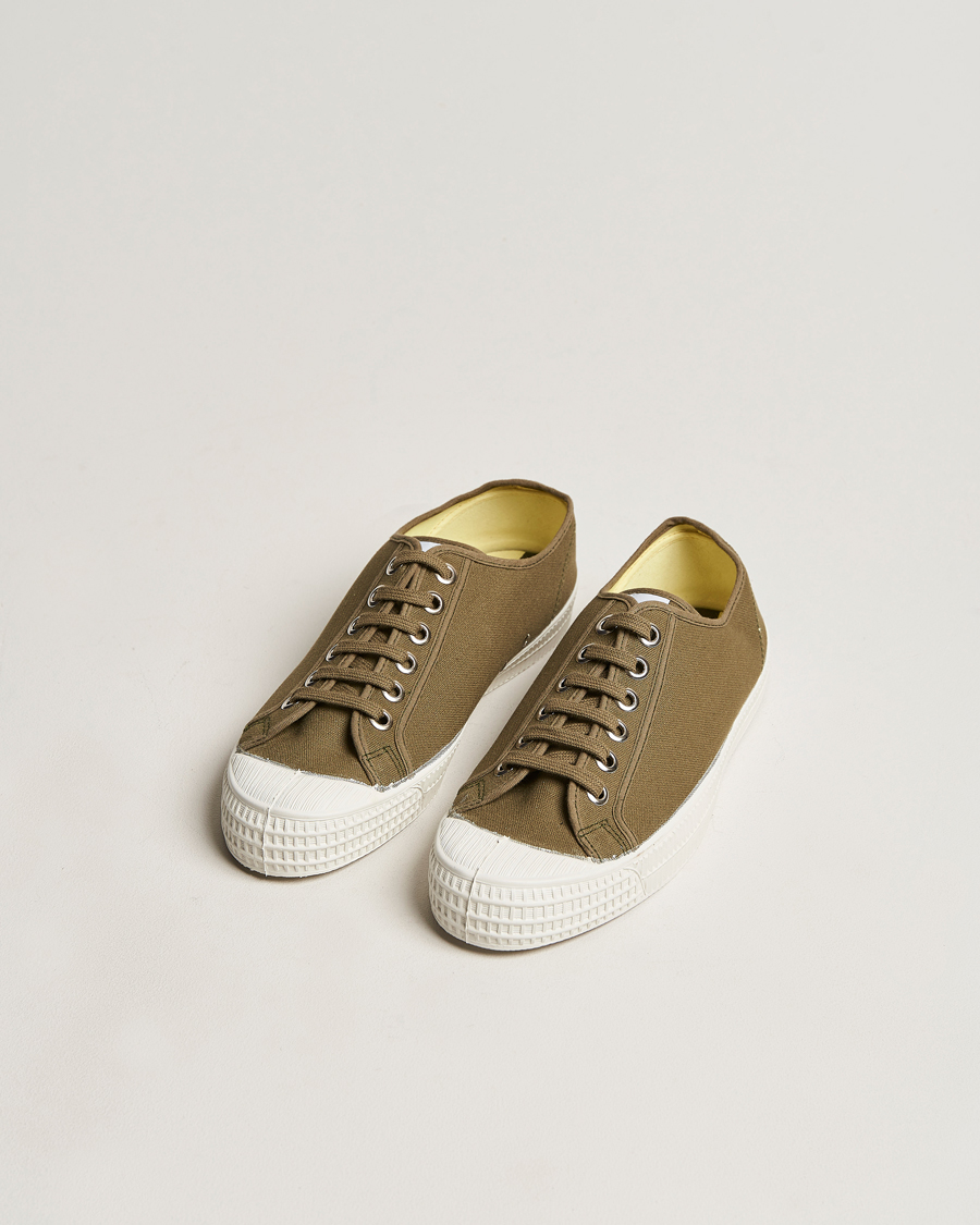 Men |  | Novesta | Star Master Organic Cotton Sneaker Military