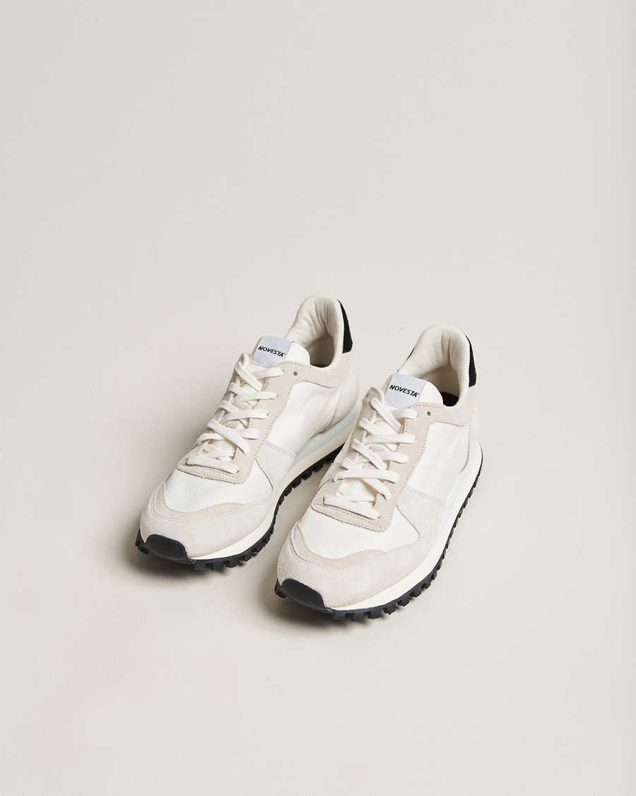 Heren | Witte sneakers | Novesta | Marathon Trail Running Sneaker White
