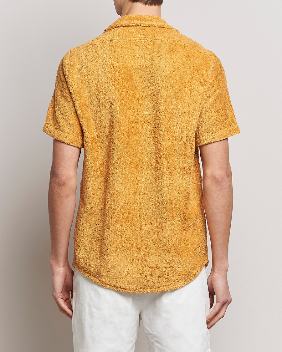 Heren | Overhemden | OAS | Cuba Ruggy Shirt Mustard