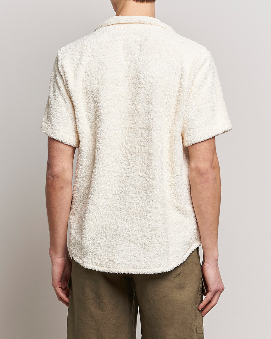 Heren | Overhemden | OAS | Cuba Ruggy Shirt Off White