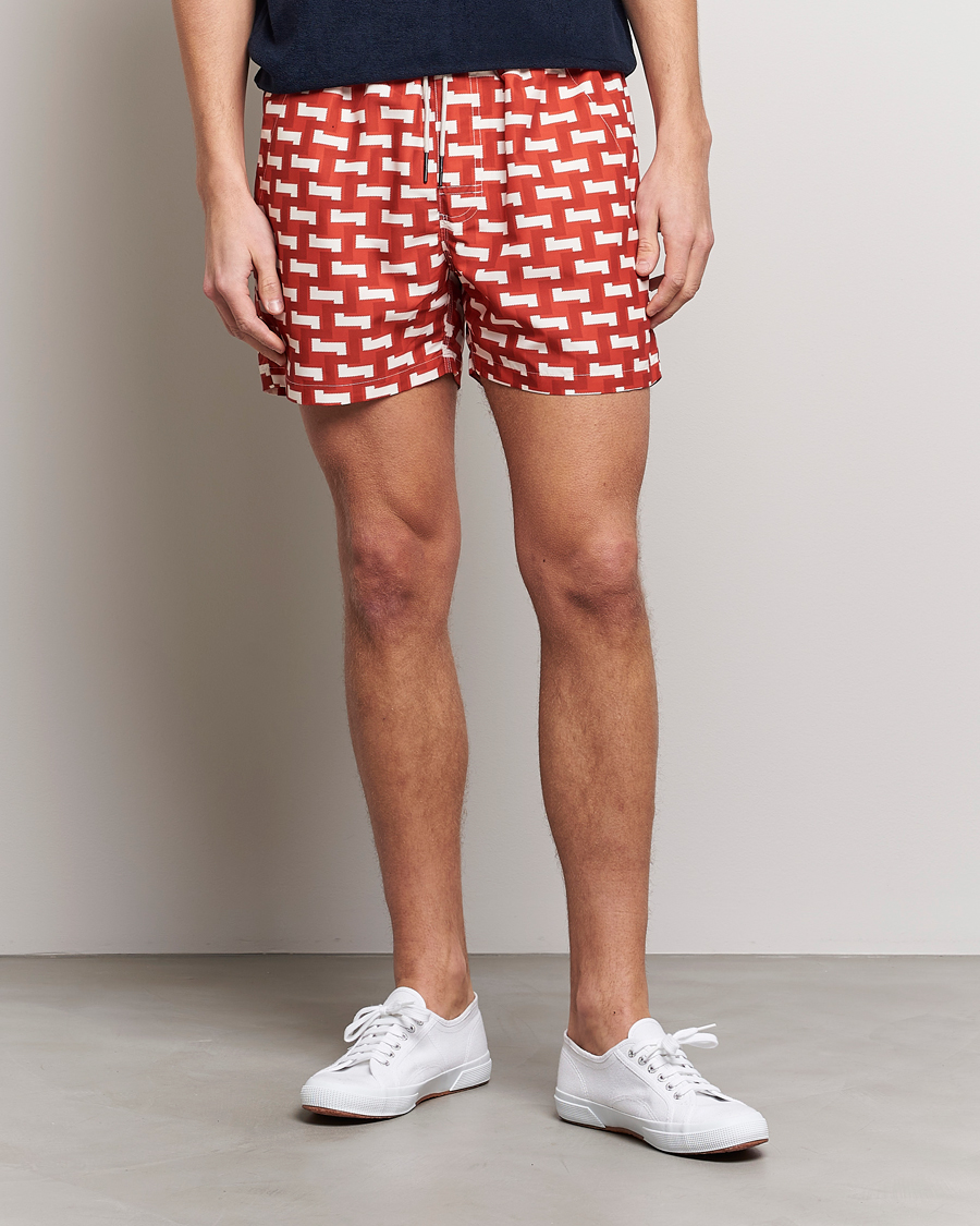 Heren | Zwembroek | OAS | Printed Swimshorts Layer Zig