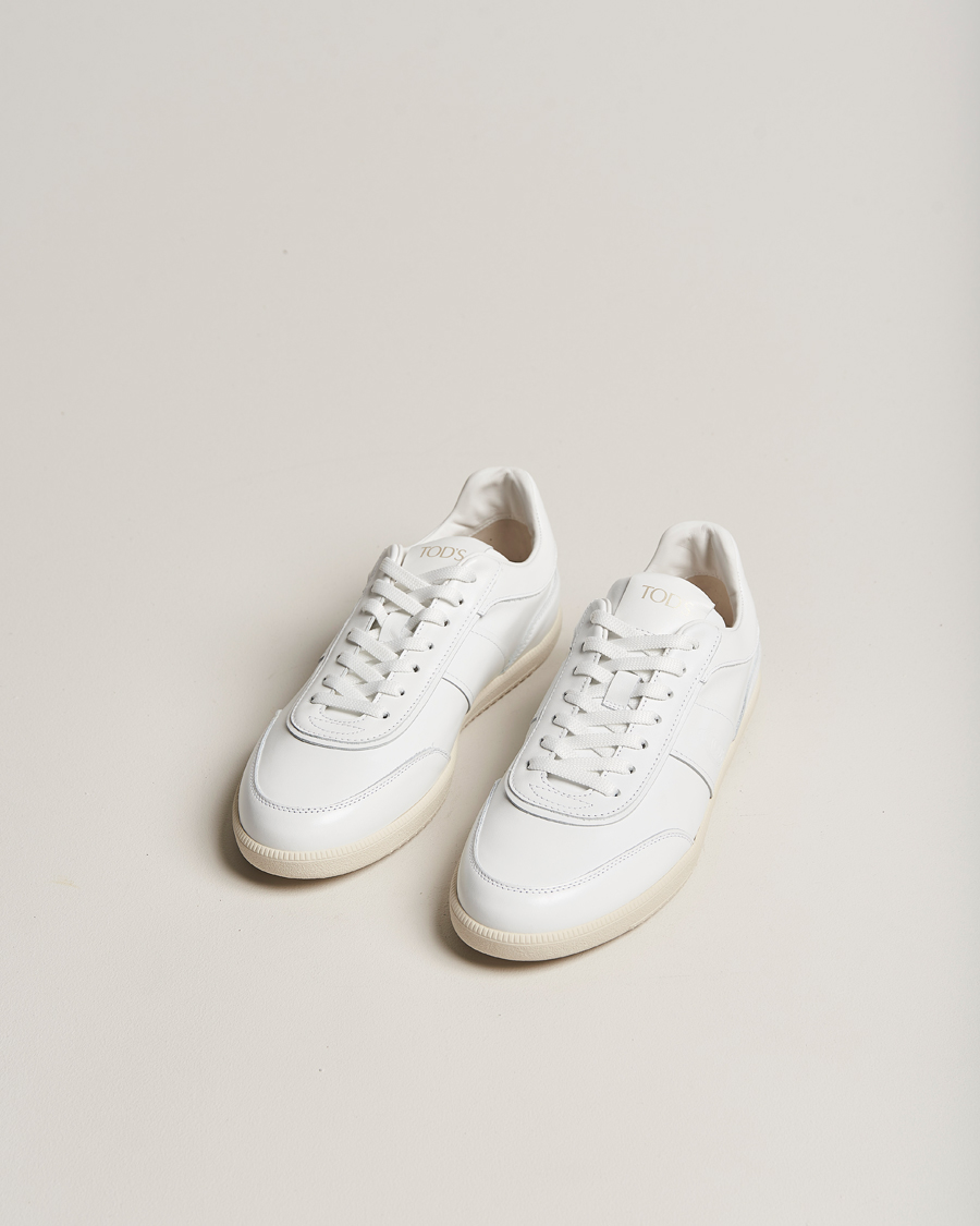 Heren | Italian Department | Tod's | Cassetta Leggera Sneaker White Calf