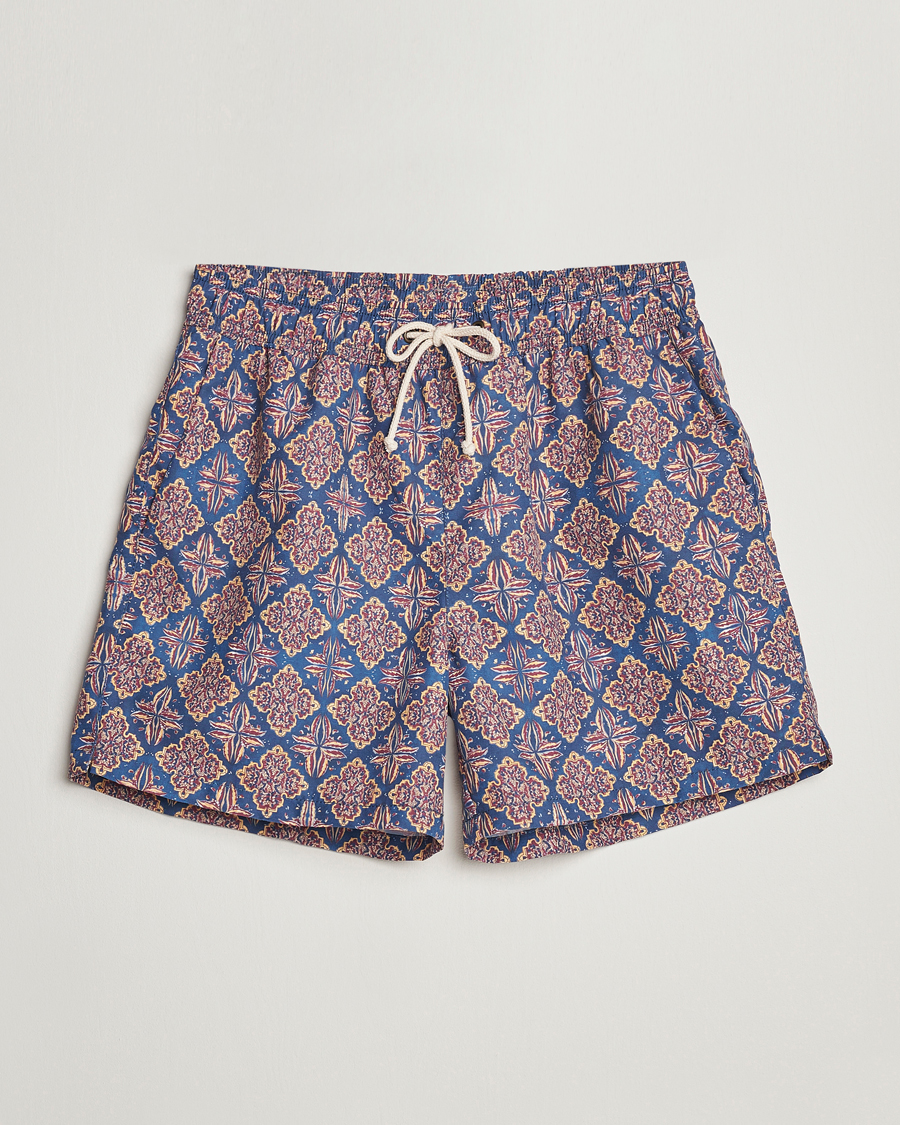 Heren | Zwembroek | Ripa Ripa | Printed Swimshorts Blue