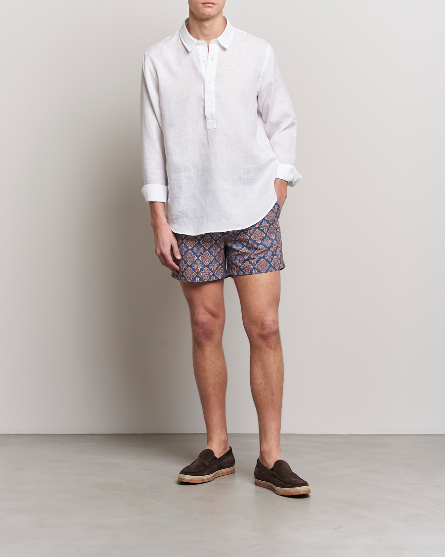 Heren | Zwembroek | Ripa Ripa | Printed Swimshorts Blue