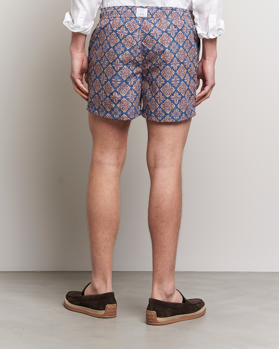 Heren | Zwembroek | Ripa Ripa | Printed Swimshorts Blue