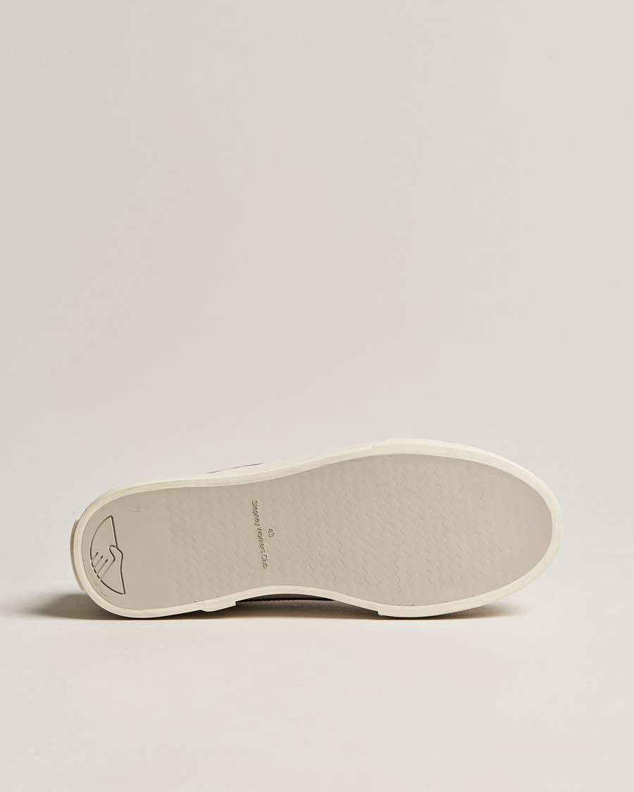 Heren | Stepney Workers Club Dellow S-Strike Suede Sneaker Ecru/Black | Stepney Workers Club | Dellow S-Strike Suede Sneaker Ecru/Black