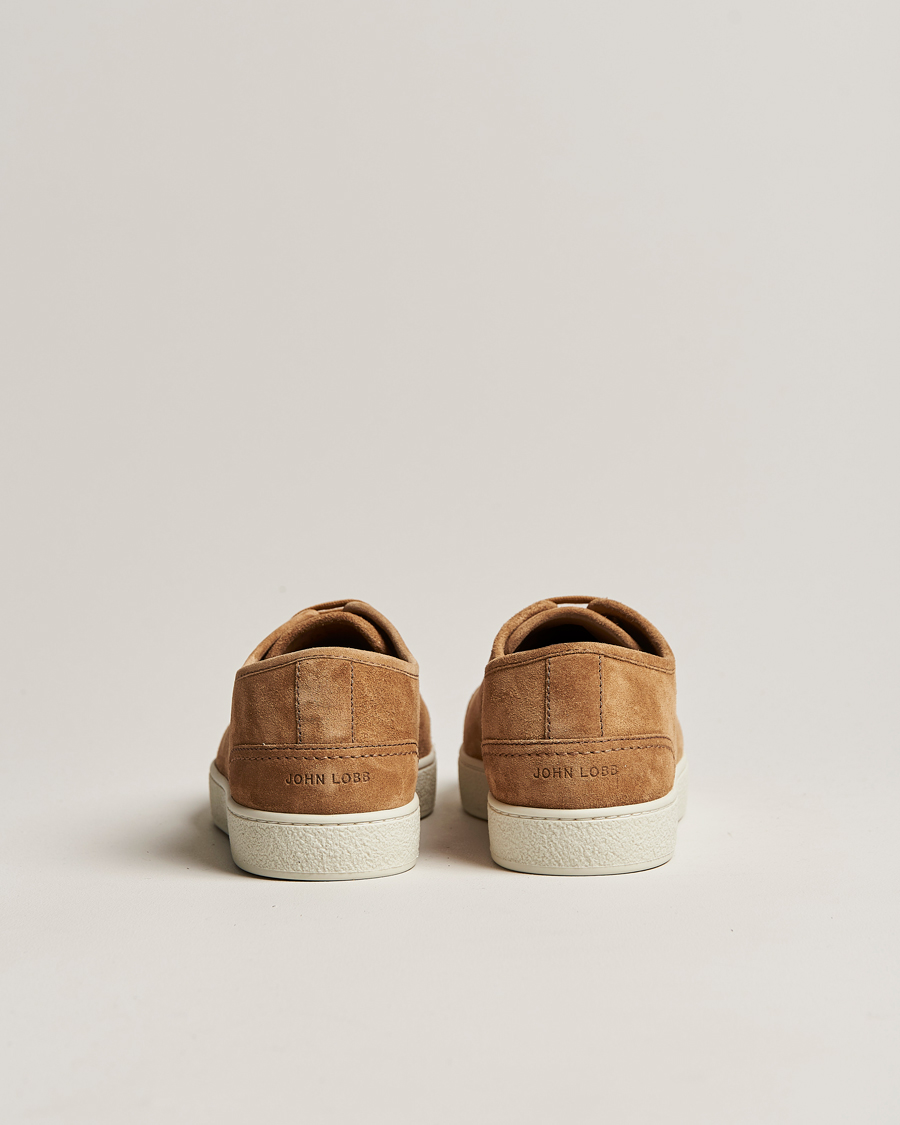 Heren | John Lobb Stockwell Sneakers Cider Suede | John Lobb | Stockwell Sneakers Cider Suede