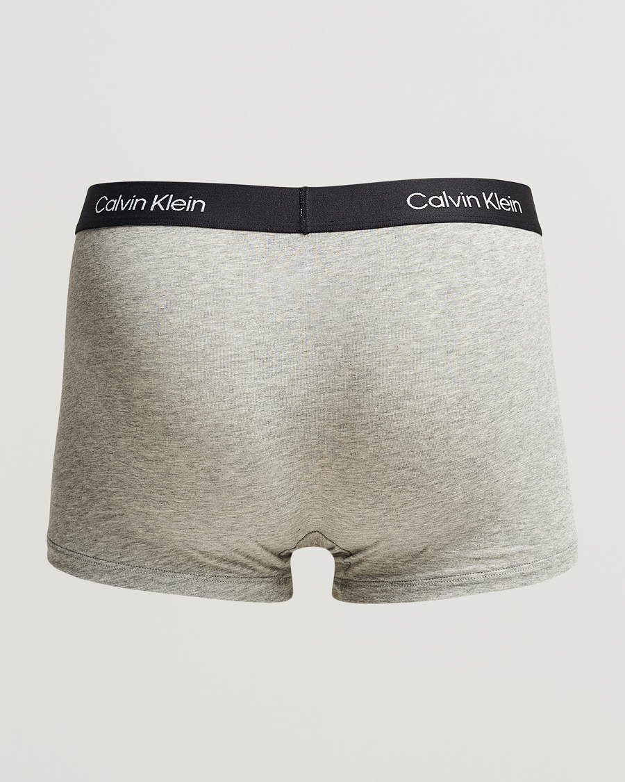 Heren |  | Calvin Klein | Cotton Stretch Trunk 3-pack Grey/White/Black