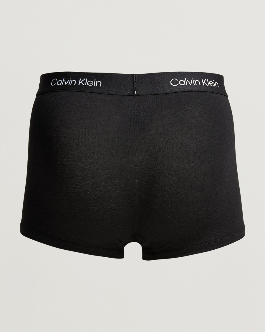 Heren | Zwembroeken | Calvin Klein | Cotton Stretch Trunk 3-pack Black