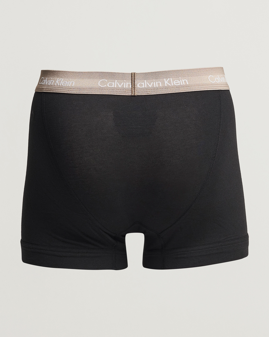 Heren | Ondergoed | Calvin Klein | Cotton Stretch Trunk 3-Pack Black