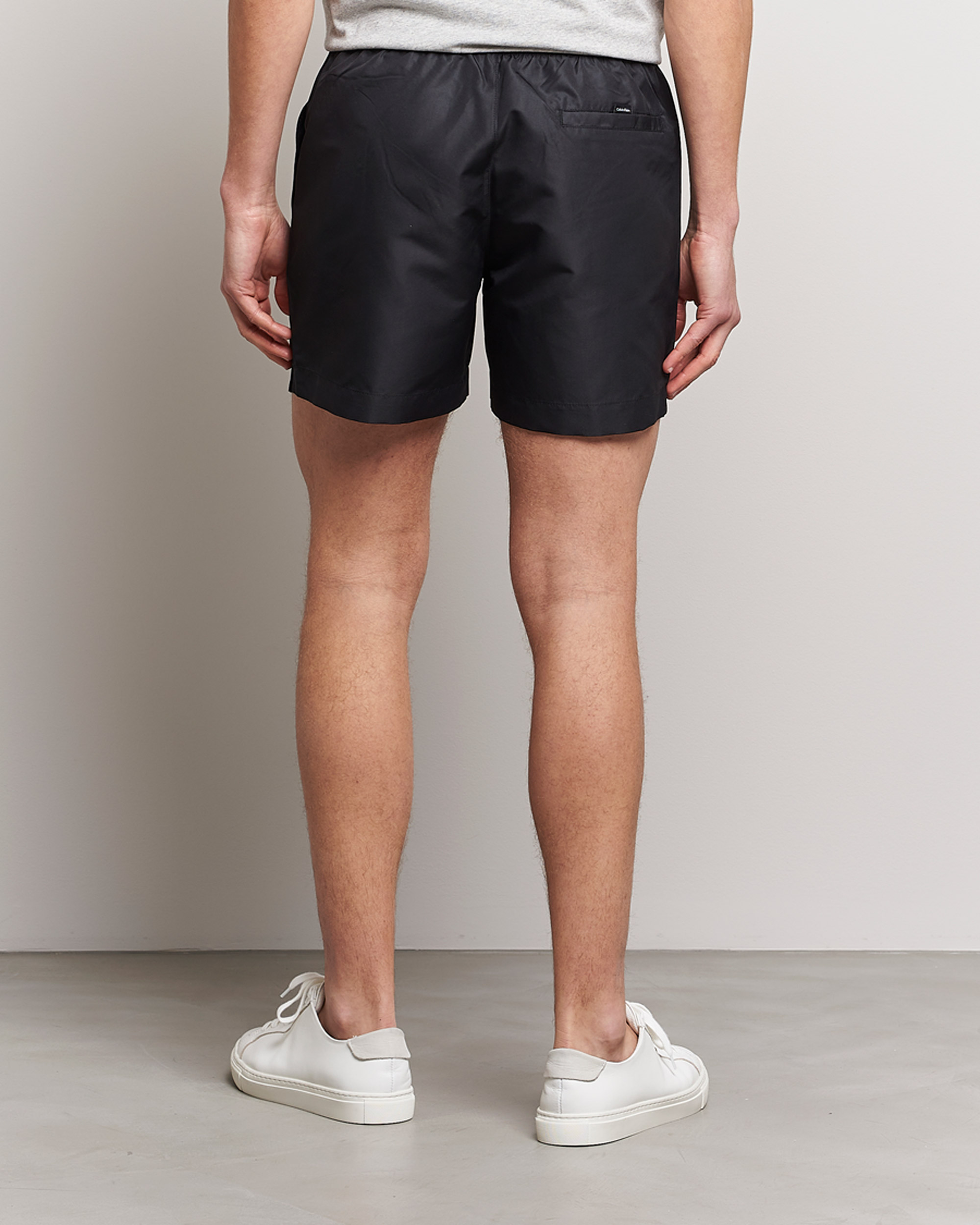Heren | Zwembroek | Calvin Klein | Logo Drawstring Swimshorts Black