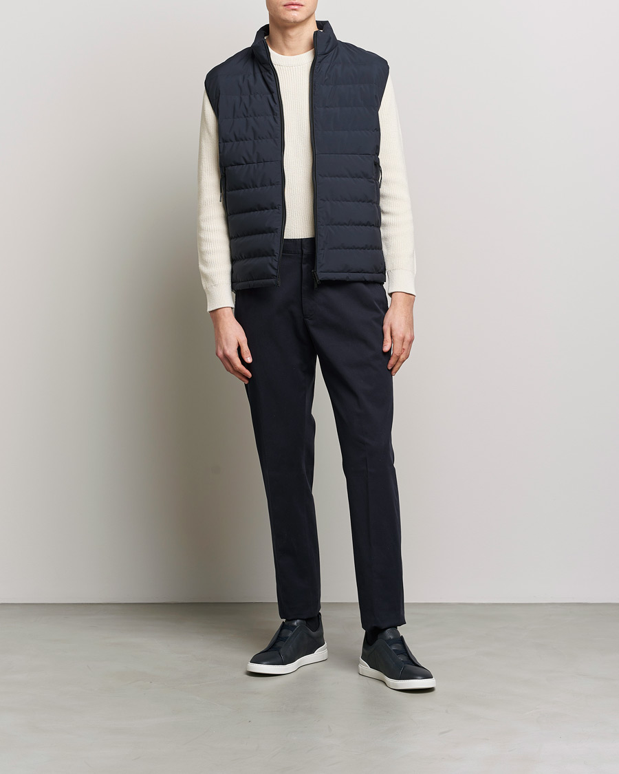 Heren | Jassen | Zegna | Stratos Padded Gilet Navy