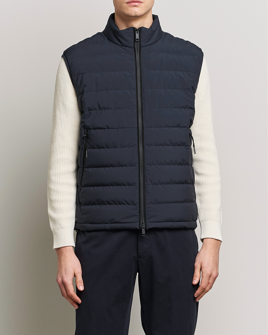 Heren | Jassen | Zegna | Stratos Padded Gilet Navy