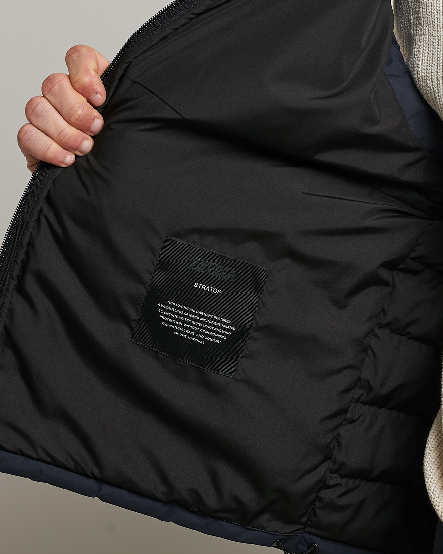 Heren | Jassen | Zegna | Stratos Padded Gilet Navy