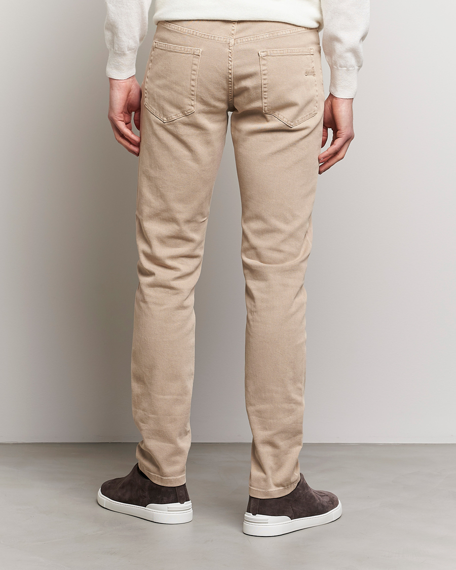 Heren | Broeken | Zegna | Slim Fit Dyed 5-Pocket Pants Brown
