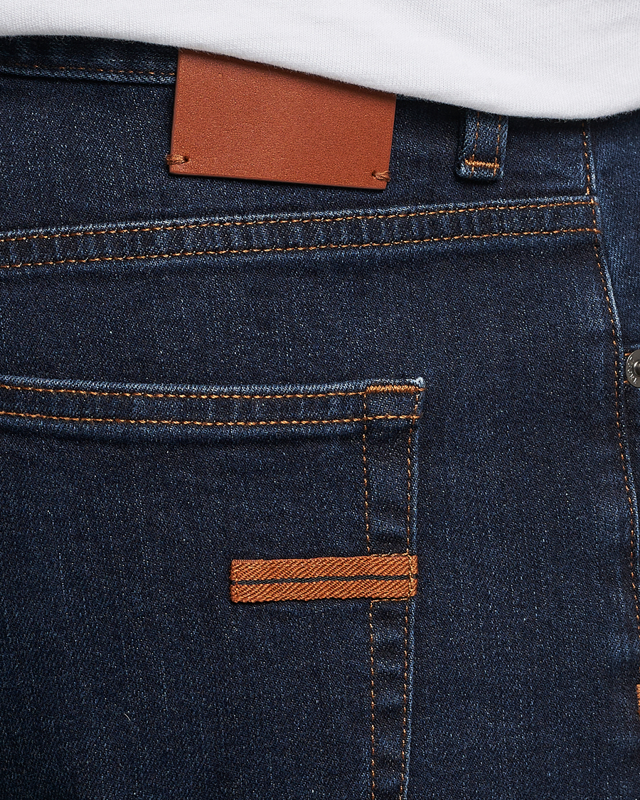Heren | Jeans | Zegna | 5-Pocket Denim Pants Dark Rinse