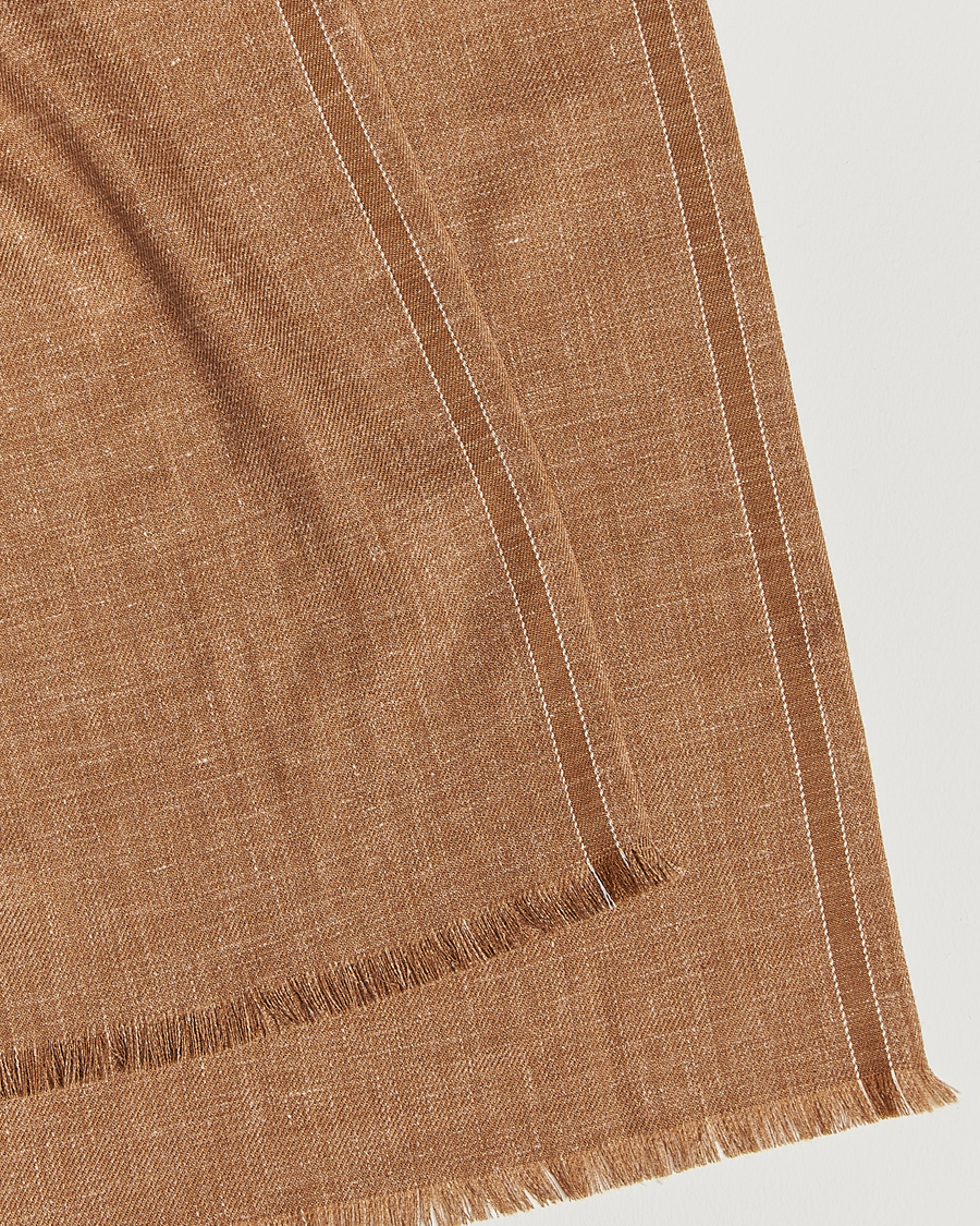 Heren | Zegna Oasi Cashmere/Linen Scarf Beige | Zegna | Oasi Cashmere/Linen Scarf Beige