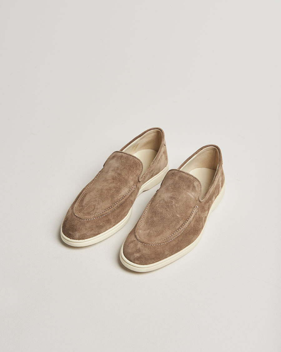 Heren | Instappers | CQP | Debonair Suede Loafers Tabac