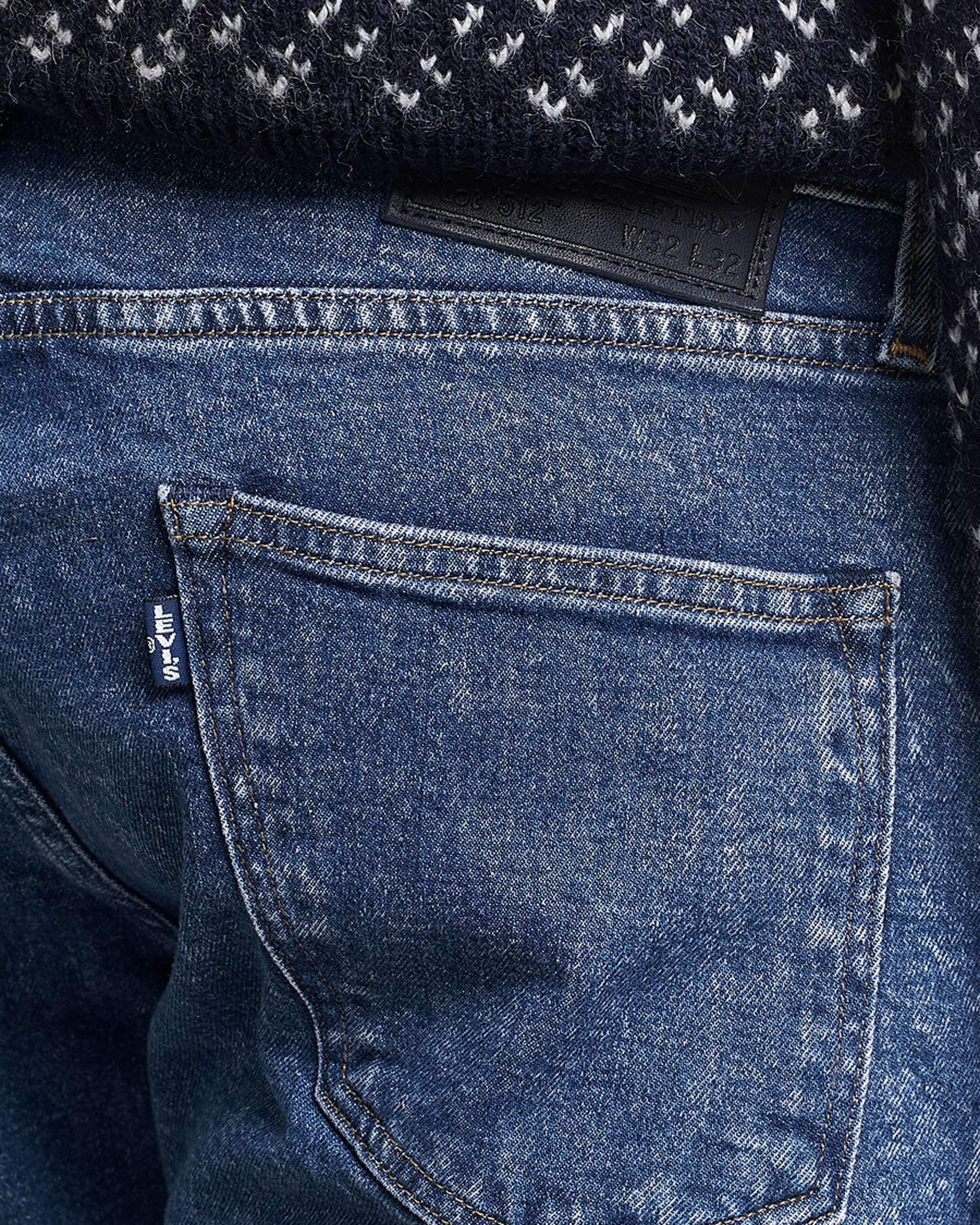 Heren | Jeans | Levi's | 512 LMC Jeans Market Indigo Worn In