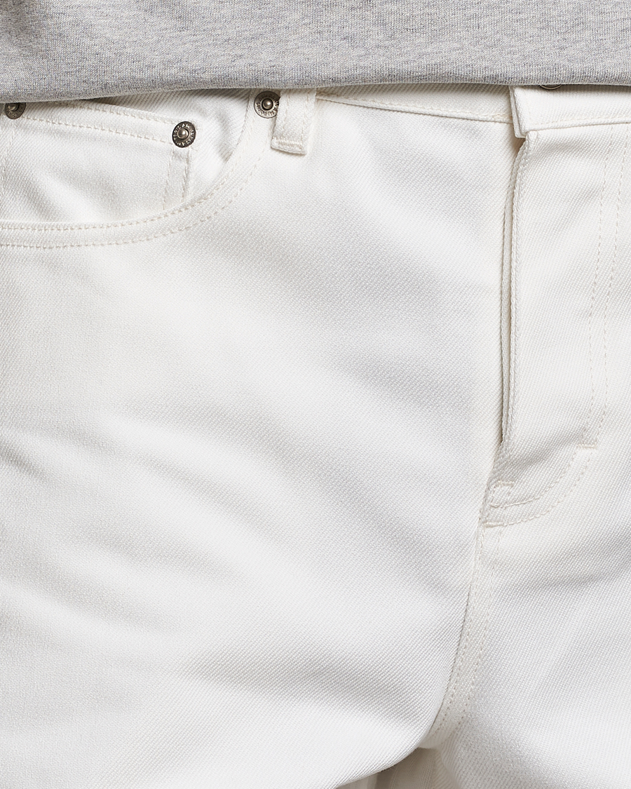 Heren | Jeans | AMI | Tapered Jeans Natural White