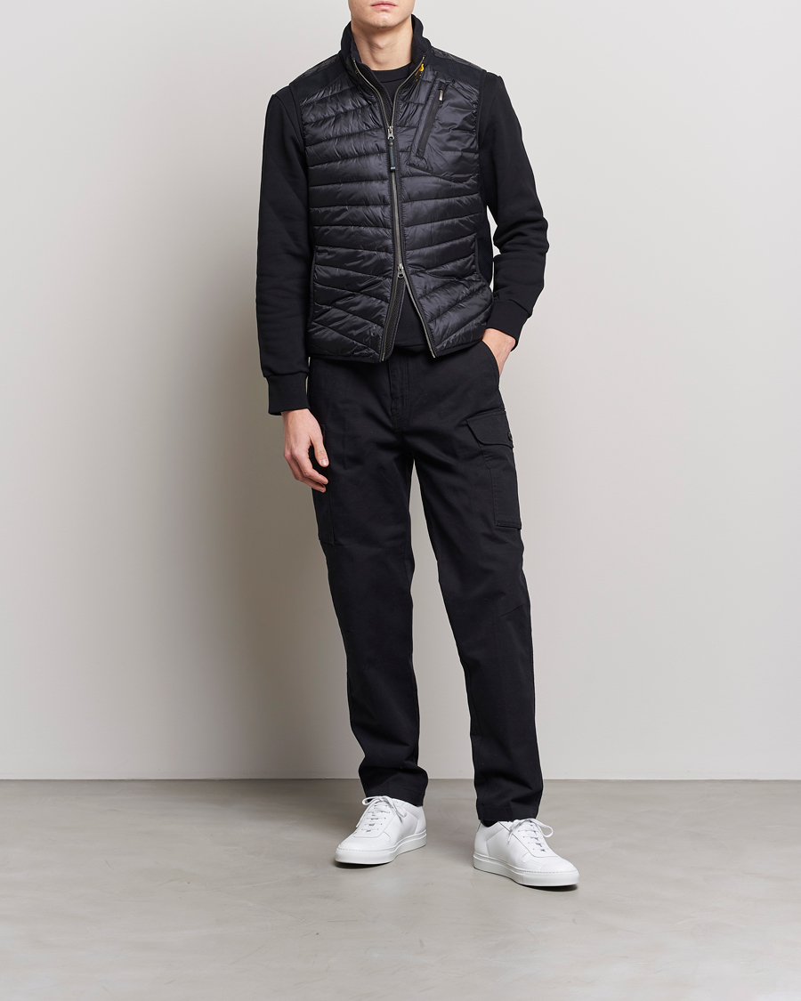 Heren | Gilets | Parajumpers | Zavier Hybrid Vest Black