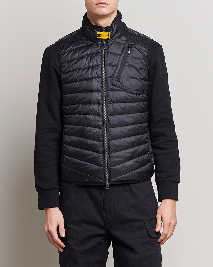 Heren | Gilets | Parajumpers | Zavier Hybrid Vest Black