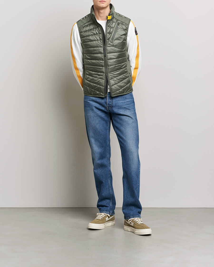 Heren | Gilets | Parajumpers | Zavier Hybrid Vest Thyme