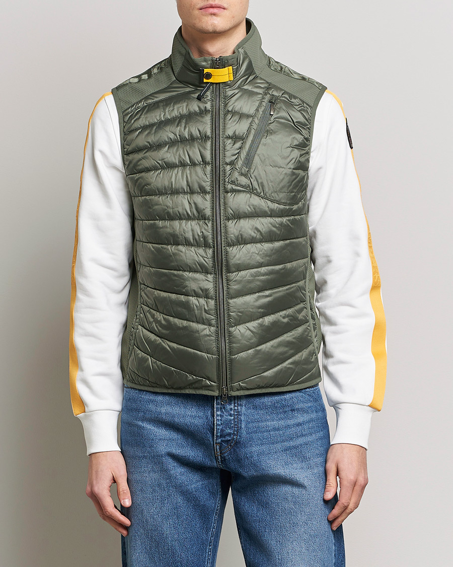 Heren | Gilets | Parajumpers | Zavier Hybrid Vest Thyme