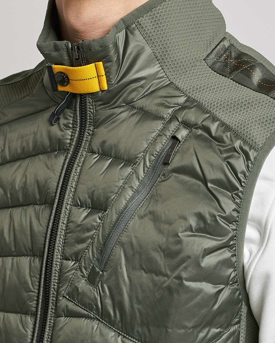 Heren | Gilets | Parajumpers | Zavier Hybrid Vest Thyme