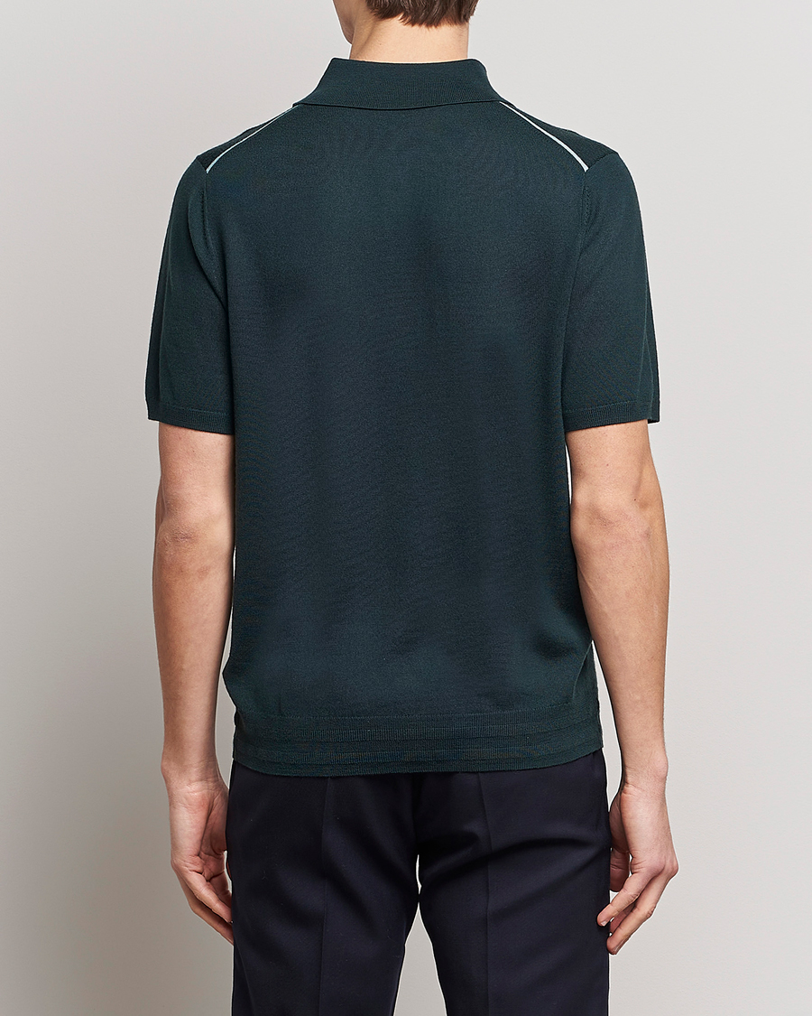Heren | Truien | PS Paul Smith | Merino Wool Polo Green