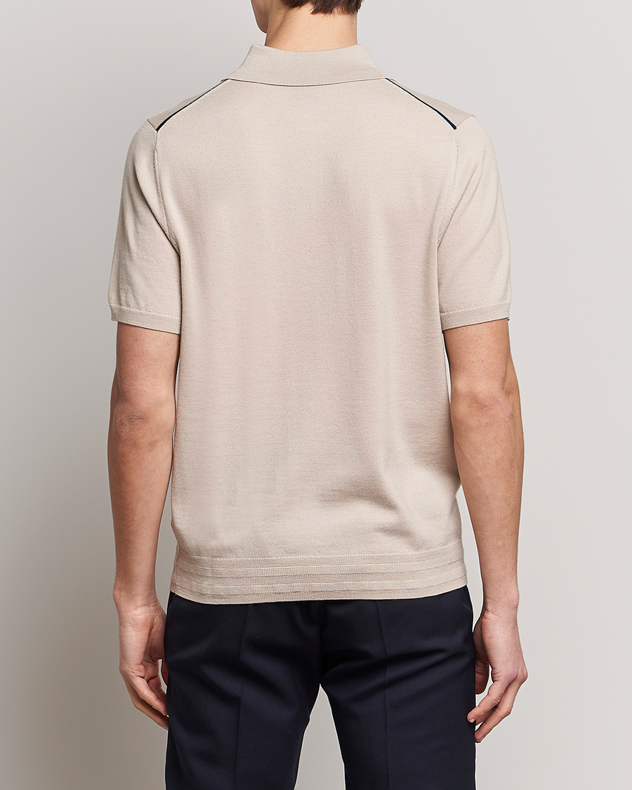 Heren | Truien | PS Paul Smith | Merino Wool Polo Brown