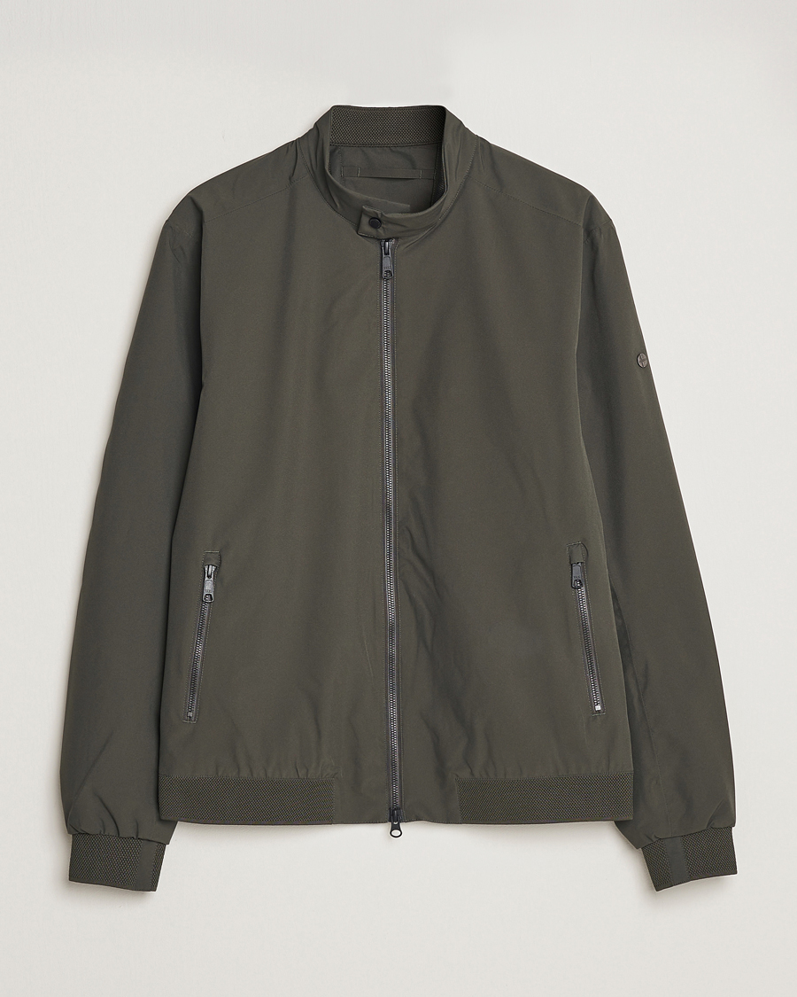 Heren | Jassen | Scandinavian Edition | Plain Waterproof Jacket Dark Olive