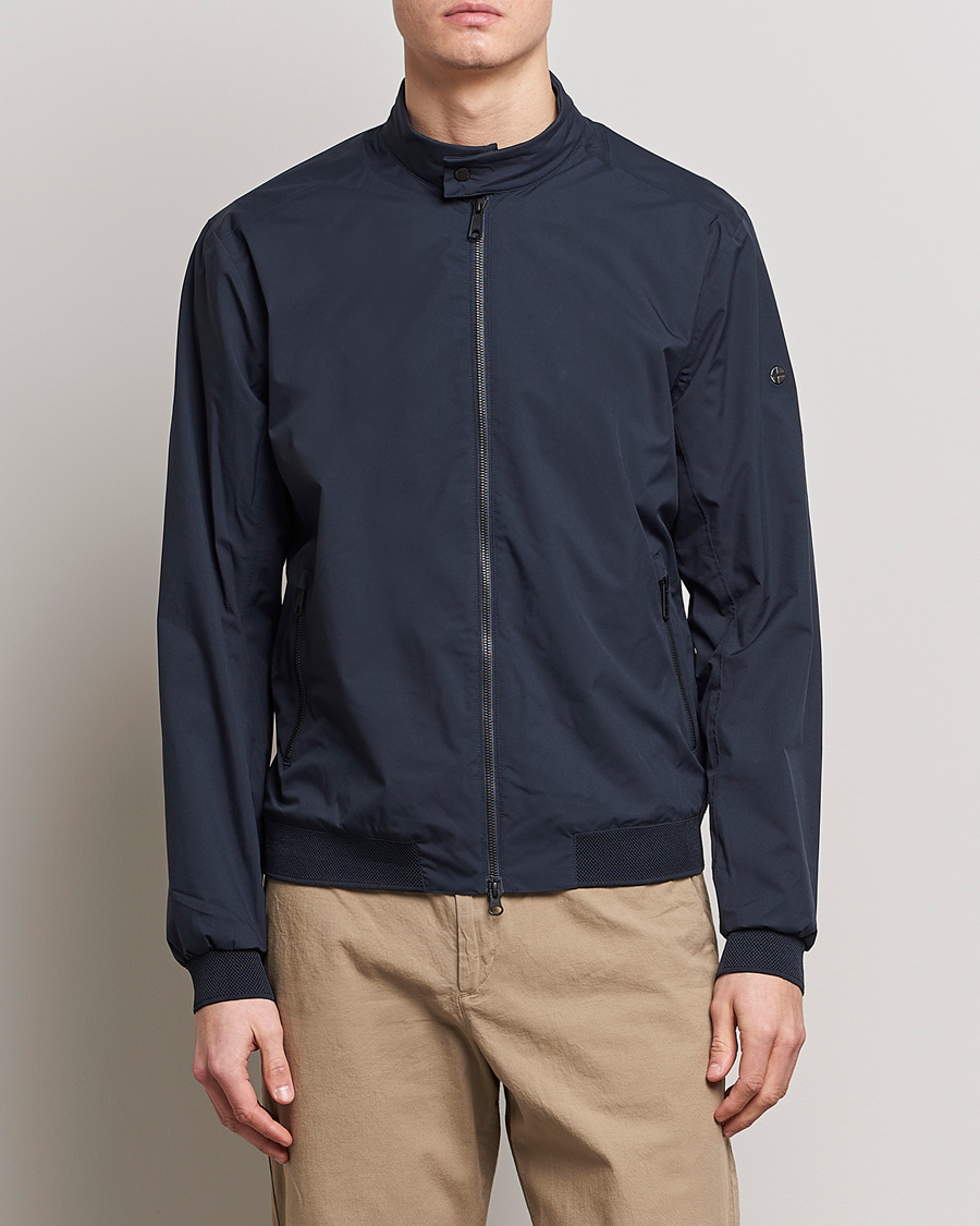 Heren | Jassen | Scandinavian Edition | Plain Waterproof Jacket Midnight Blue