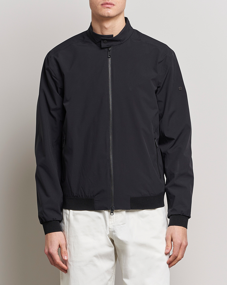 Heren | Afdelingen | Scandinavian Edition | Plain Waterproof Jacket Onyx