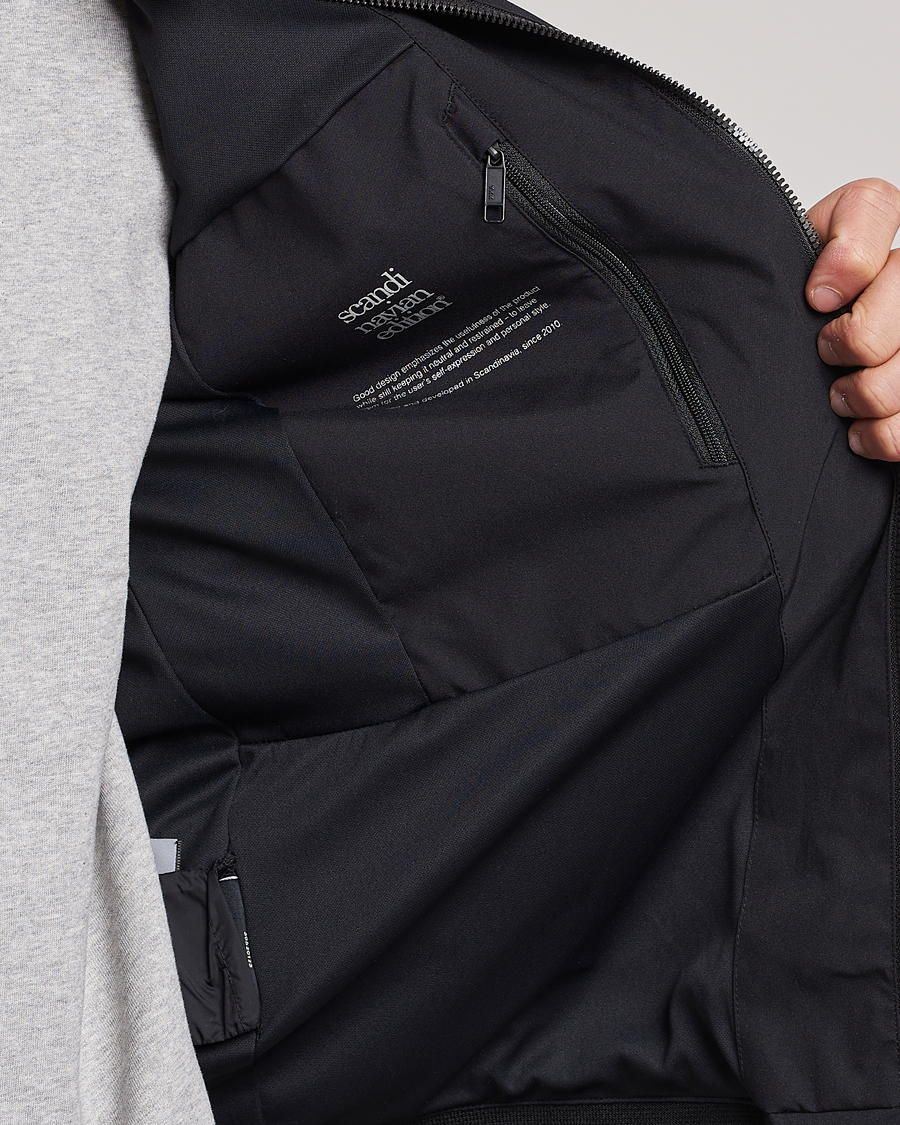 Heren | Jassen | Scandinavian Edition | Plain Waterproof Jacket Onyx