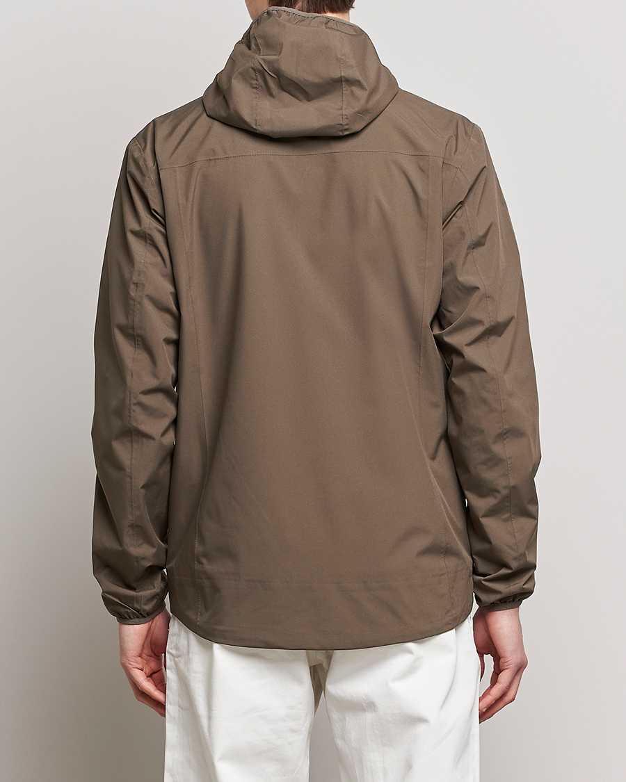 Heren | Jassen | Scandinavian Edition | Hood Waterproof Jacket Major Brown