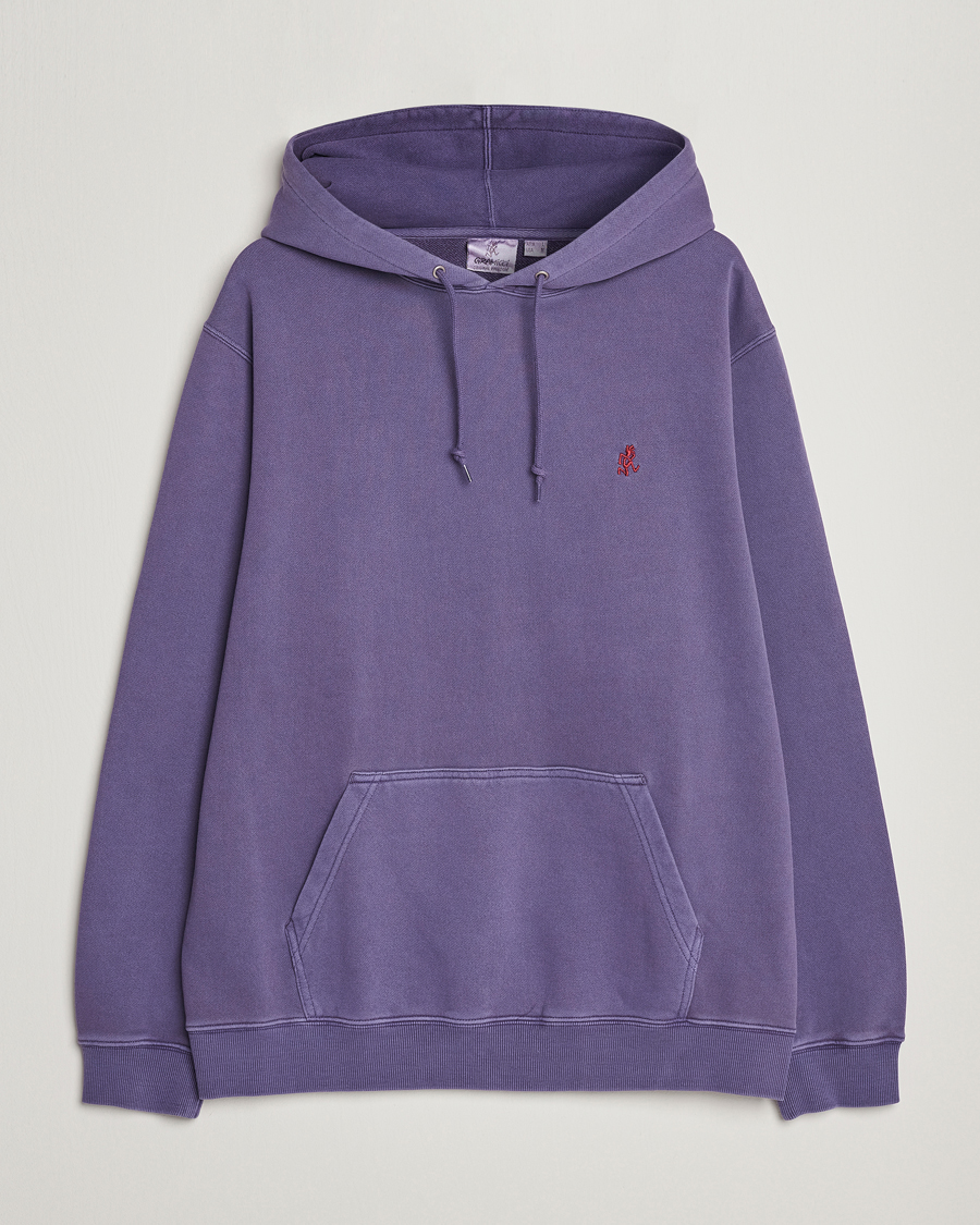 Heren | Truien | Gramicci | One Point Hooded Sweatshirt Purple Pigment