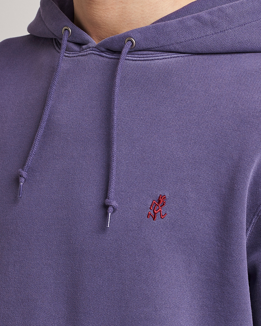 Heren | Truien | Gramicci | One Point Hooded Sweatshirt Purple Pigment
