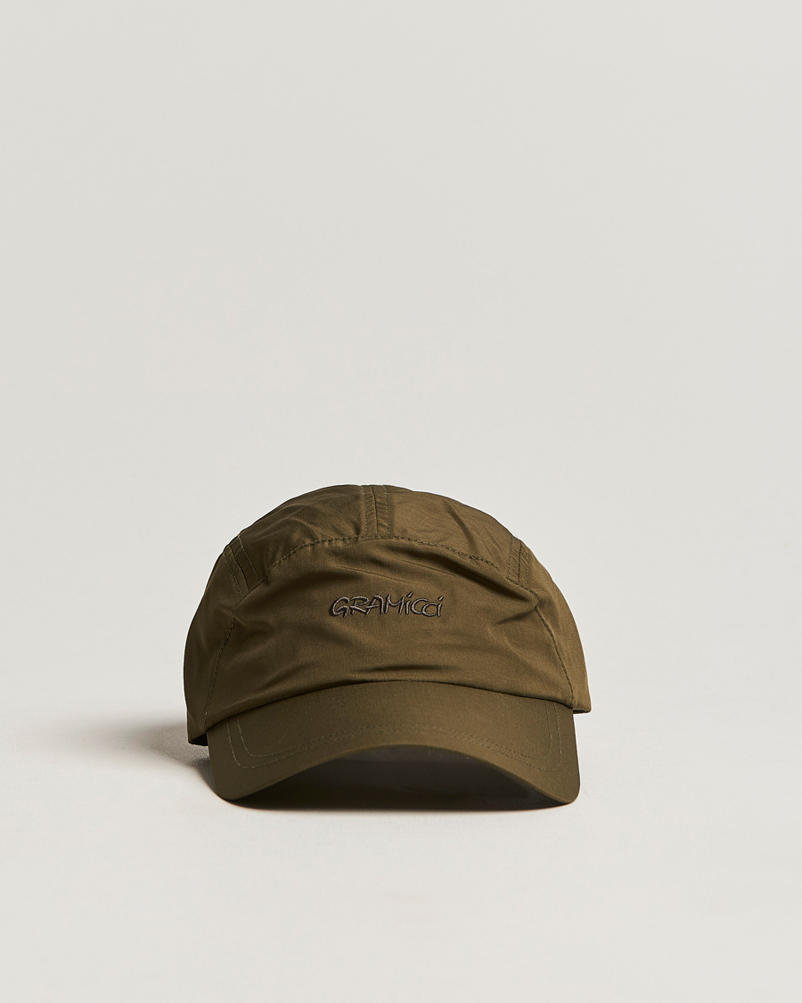 Heren | Gramicci Light Ripstop Strap Cap Olive | Gramicci | Light Ripstop Strap Cap Olive