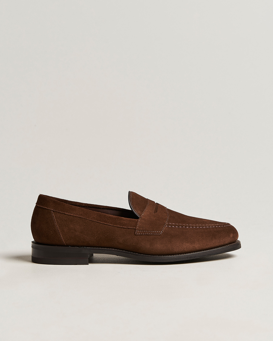 Heren | Loake 1880 Grant Shadow Sole Brown Suede | Loake 1880 | Grant Shadow Sole Brown Suede
