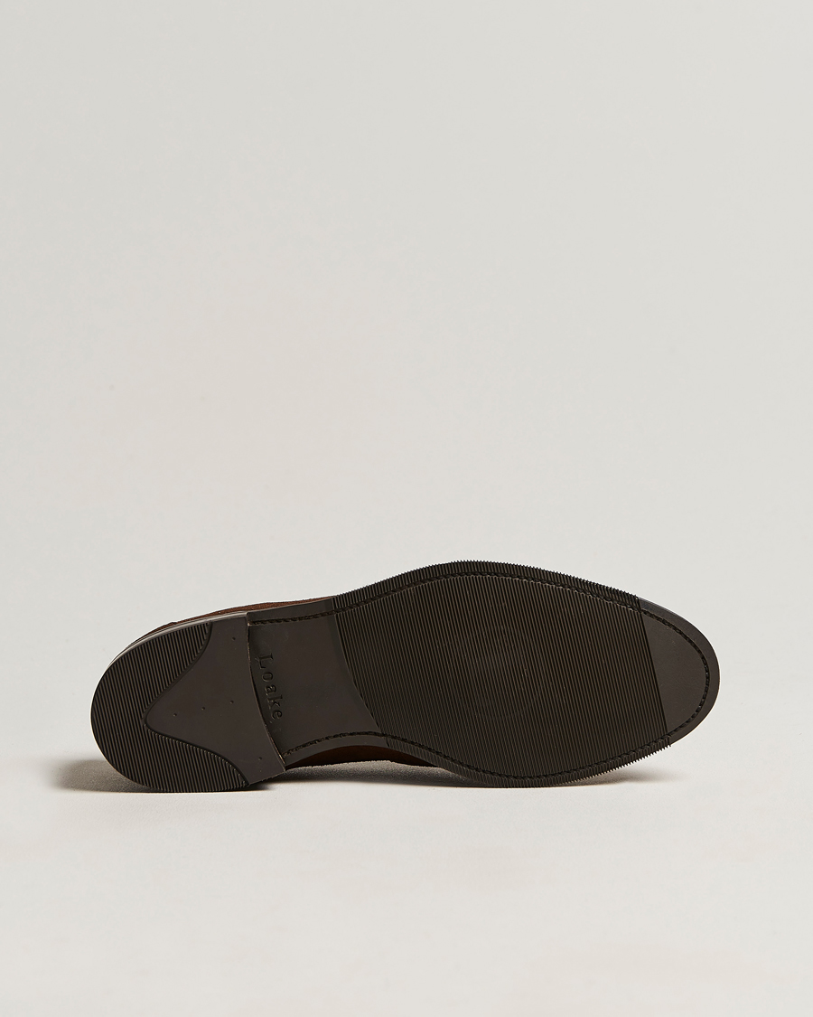 Heren | Loake 1880 Grant Shadow Sole Brown Suede | Loake 1880 | Grant Shadow Sole Brown Suede