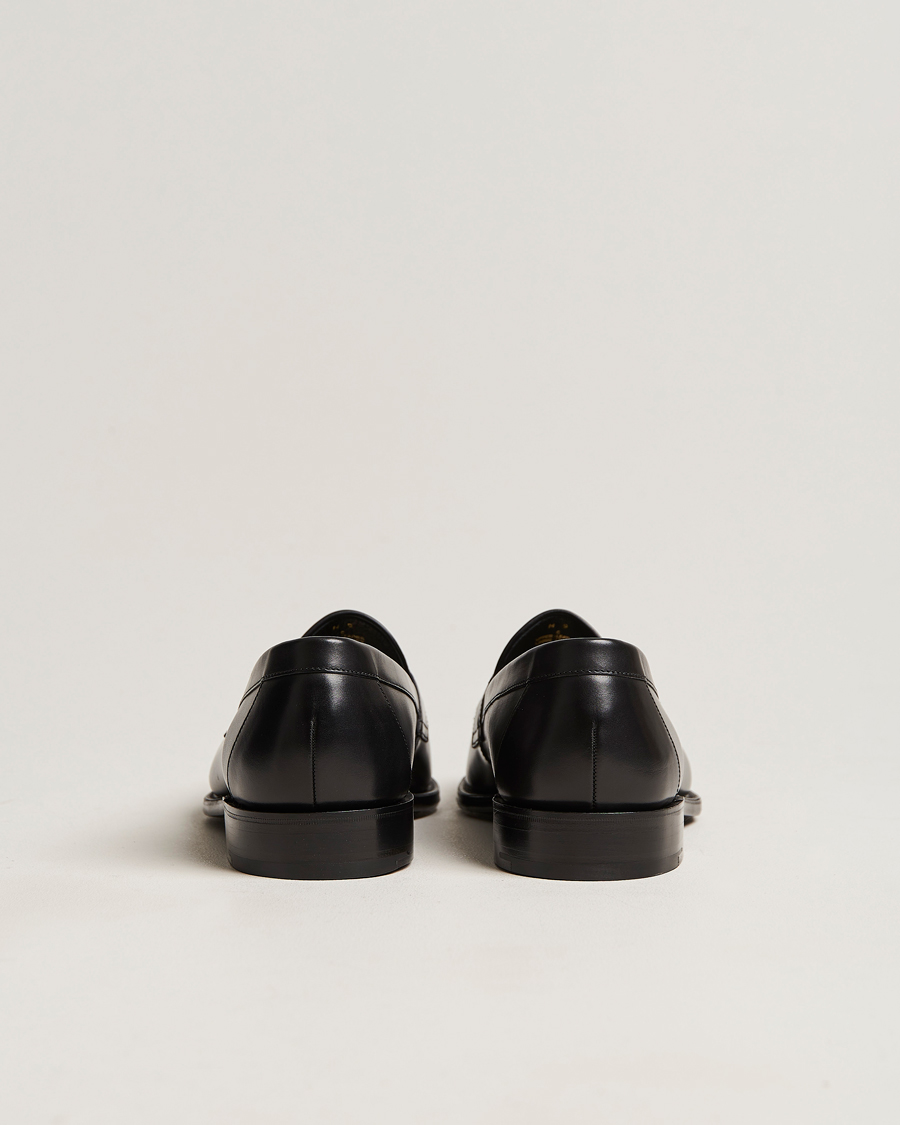 Heren | Instappers | Loake 1880 | Hornbeam Eco Penny Loafer Black Calf