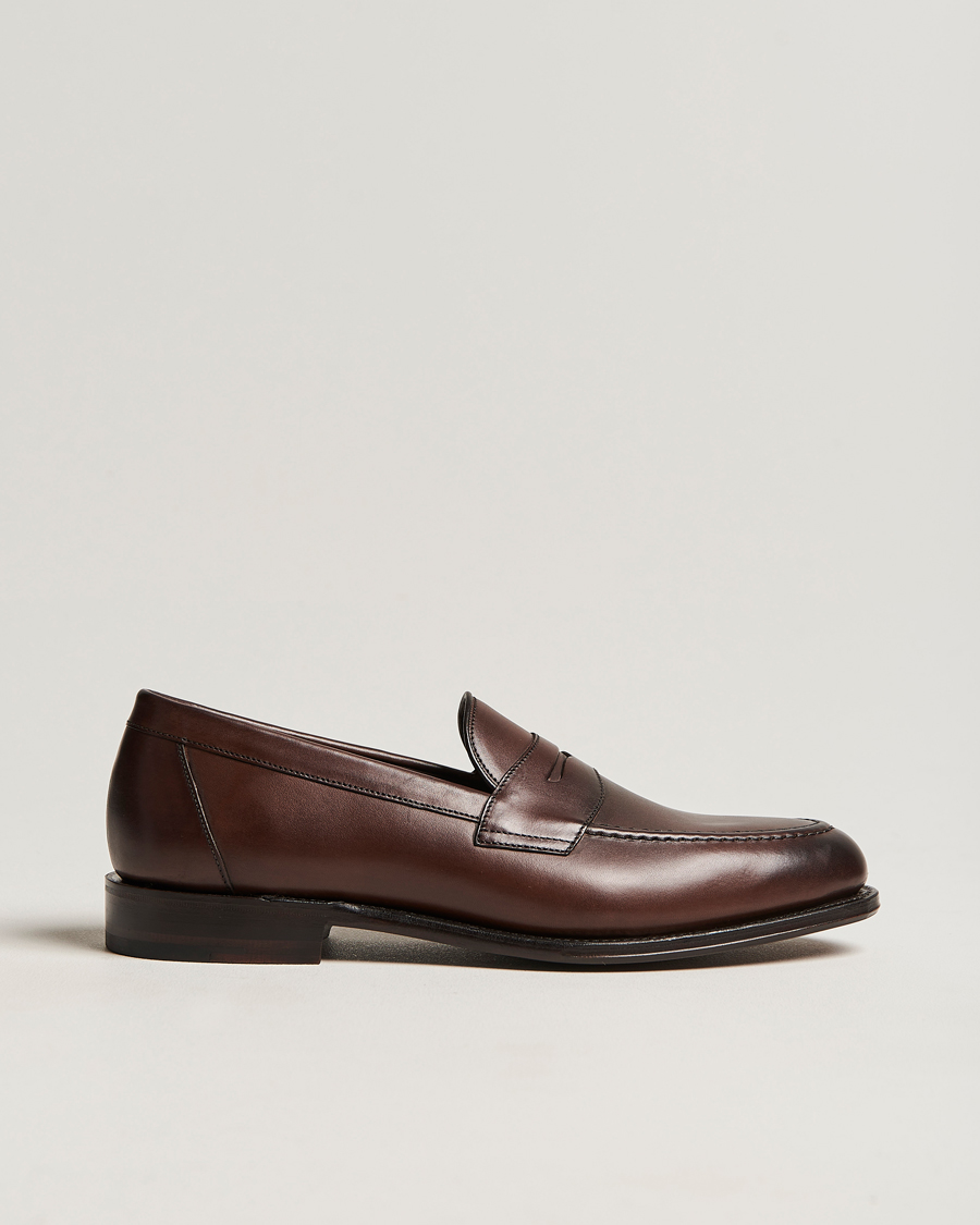 Heren | Instappers | Loake 1880 | Hornbeam Eco Penny Loafer Walnut