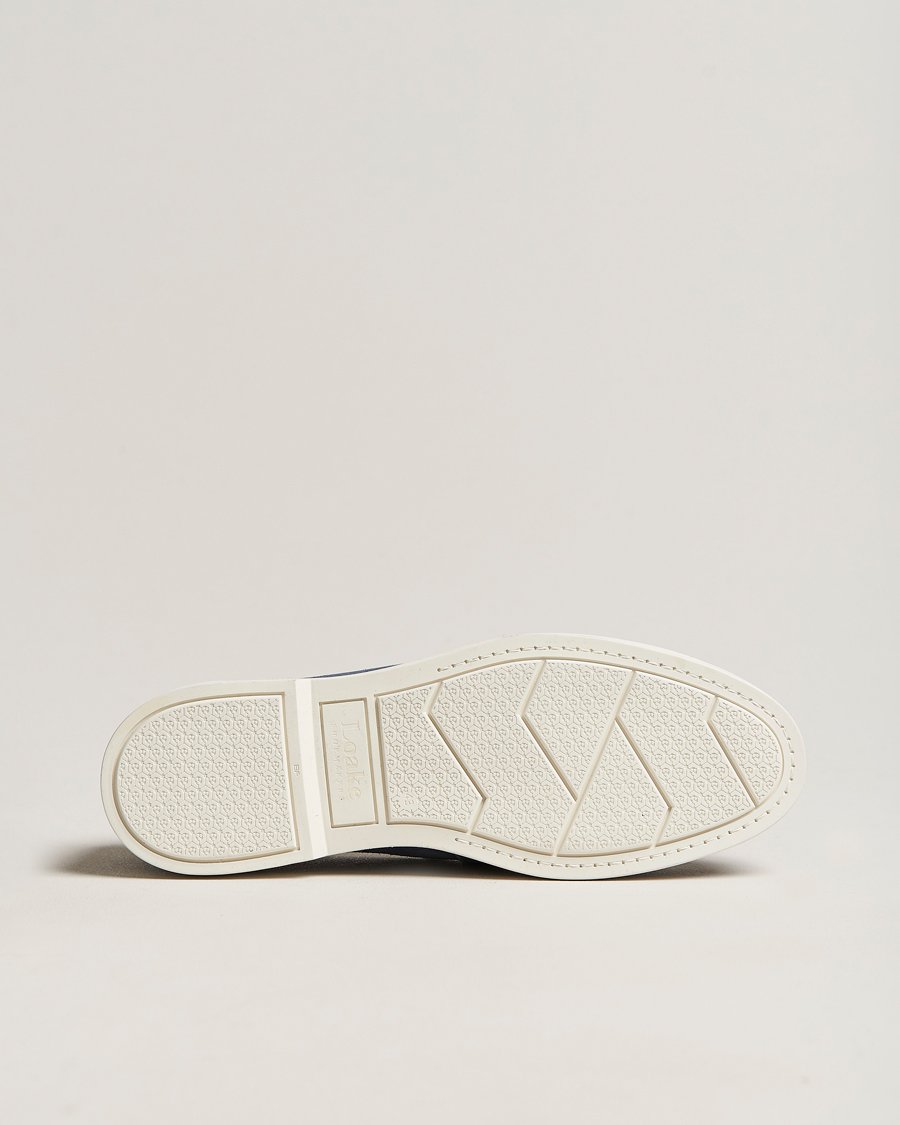 Heren | Instappers | Loake Shoemakers | Tuscany Suede Loafer Denim